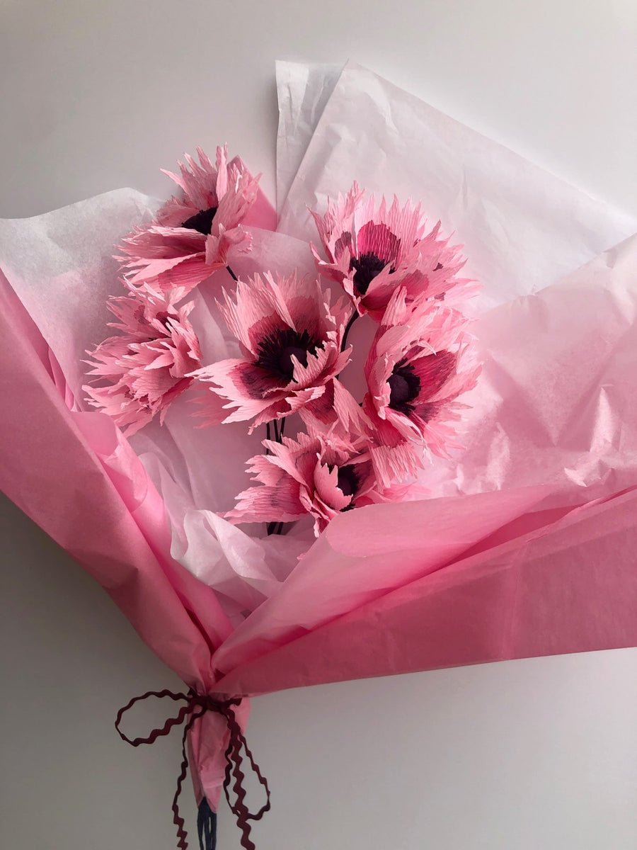 Small Ruffled Poppy Ruffle Poppy Flower – Brazen Botany